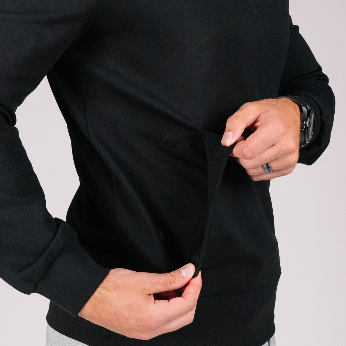 Phantom Hoodie - Magnetic Pocket Opening