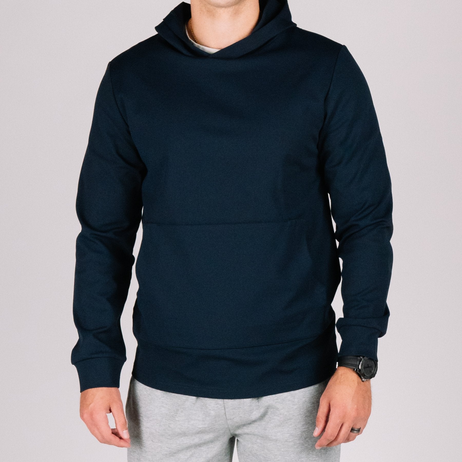 Phantom™ Concealed Carry Hoodie — Navy Blue, front view