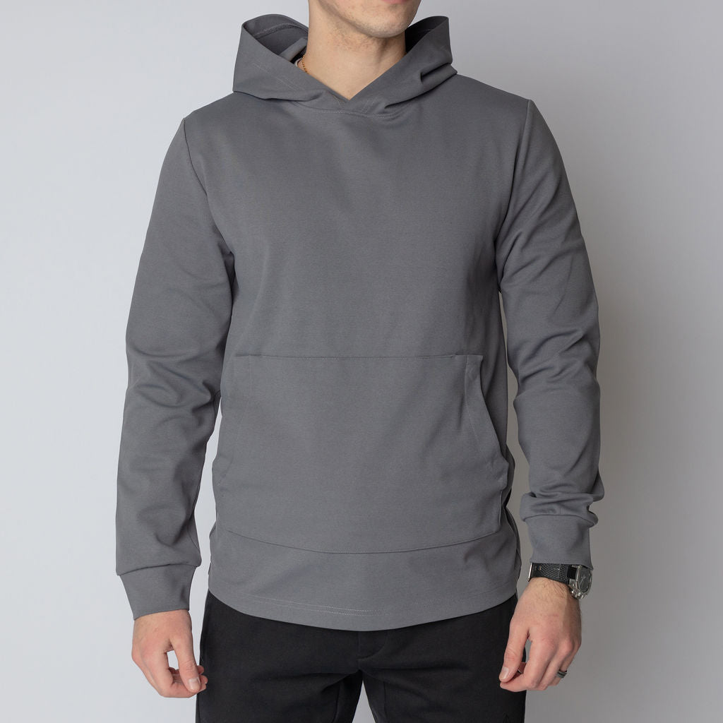 Phantom™ Concealed Carry Hoodie — Ghost Grey, front view