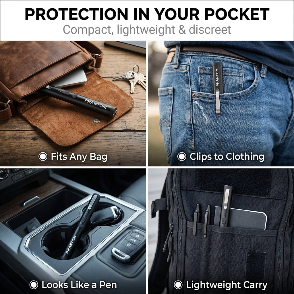 Phantom® Self Defense Tactical Stun Pen