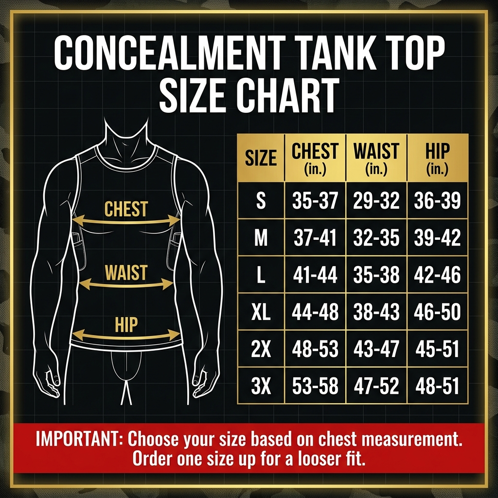 Phantom® Concealed Carry Coolux Mesh Tank