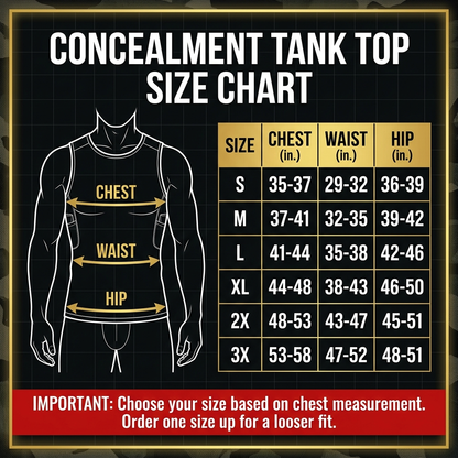 Phantom® Concealed Carry Coolux Mesh Tank