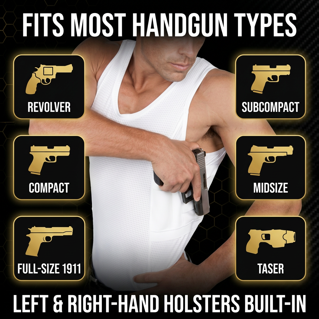 Phantom® Concealed Carry Coolux Mesh Tank