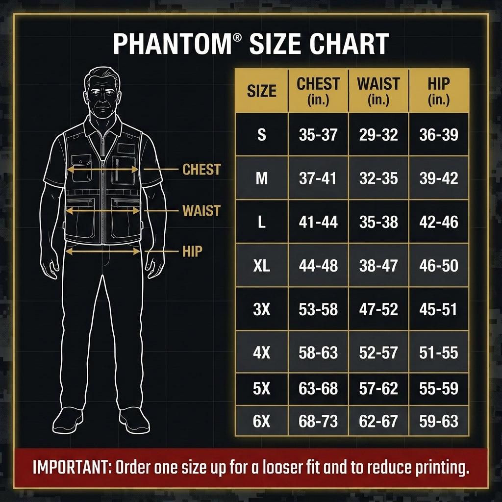 Phantom® Premium Concealed Carry Vest.