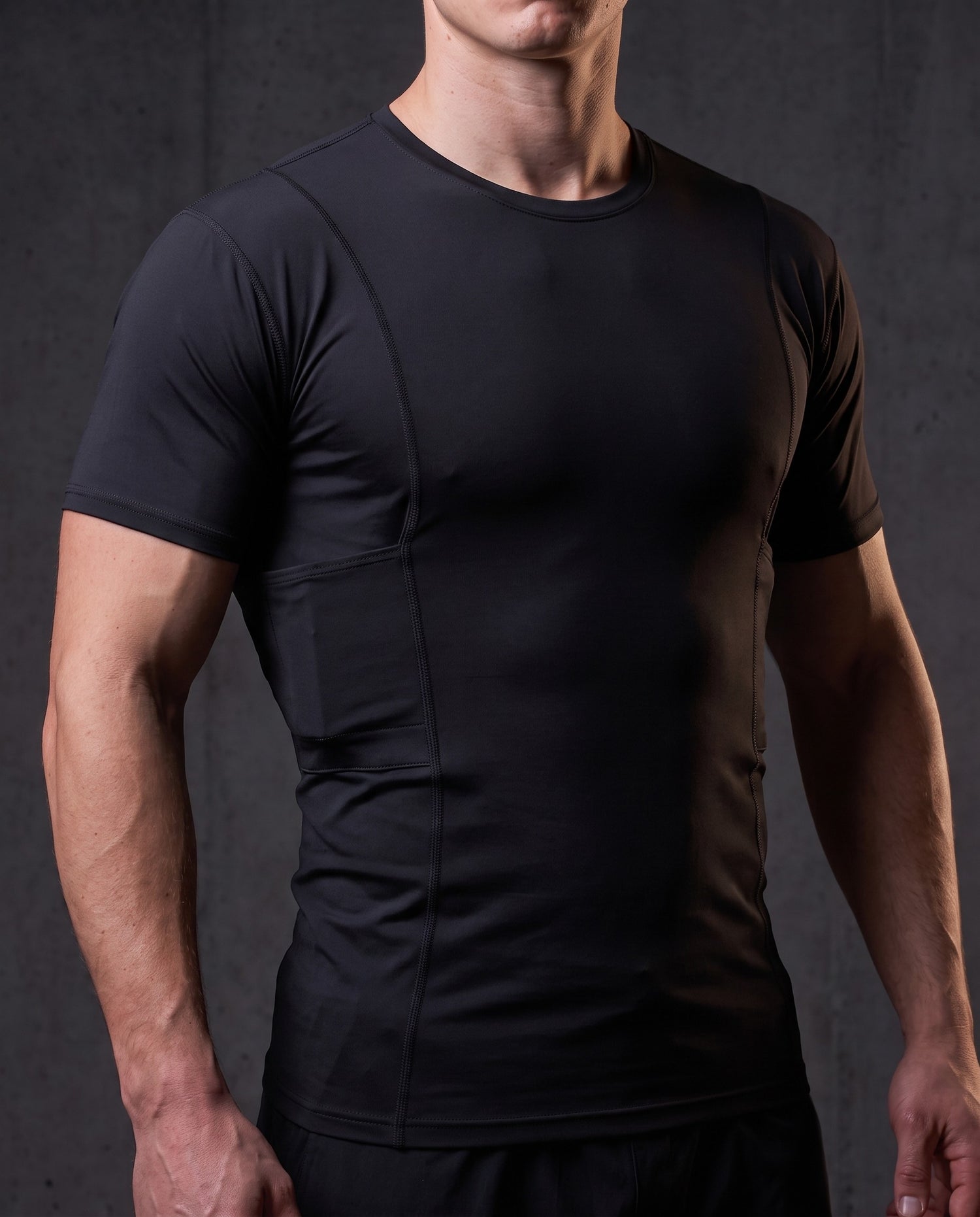 Phantom concealed carry tee front